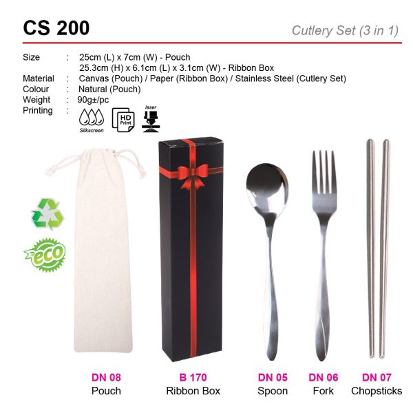 3 in 1 cutlery set CS200