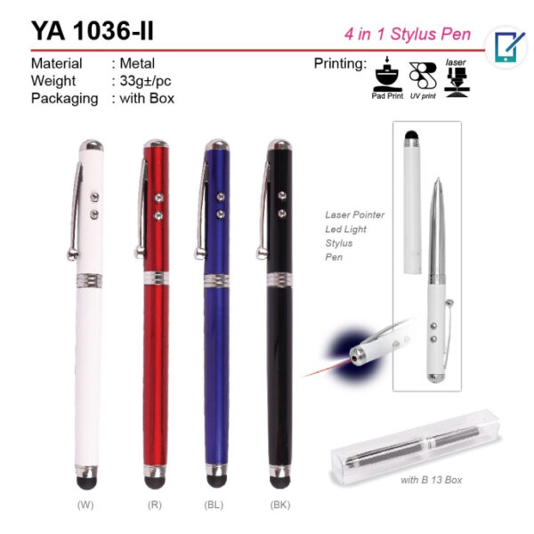 4 in 1 stylus pen YA1036-II