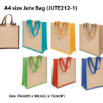 A4 size jute bag Jute212-1