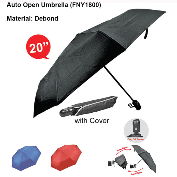 Auto Open Umbrella FNY1800