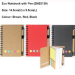Eco Notebook with Pen (ENB3130)