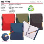 Eco Notebook with Pen (NB4596)