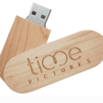 Swivel Wooden Pen Drive (DG3011)