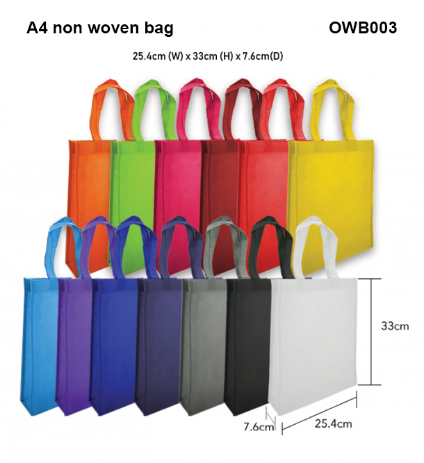 a4-non-woven-bag-OWB003 a4 non woven bag OWB003