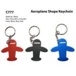Aeroplane Shape Keychain (C777)