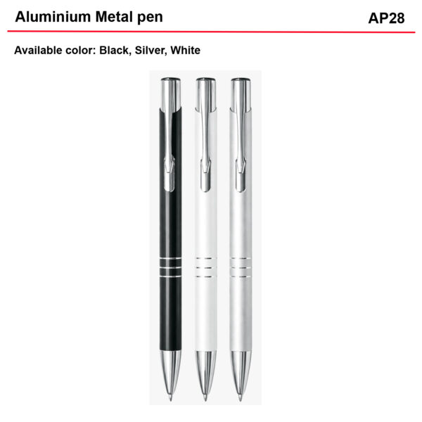 aluminium metal pen AP28