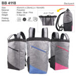 Anti theft Backpack (BB4118)
