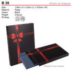 Gift Box for Notebook (B35)