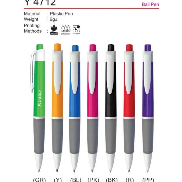 Budget Plastic Pen (Y4712)