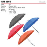 Solid Color Golf Umbrella (UMG3560)