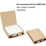 eco memopad with pen EME3128