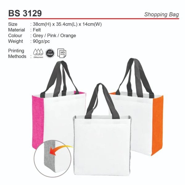 felt shopping bag BS3129