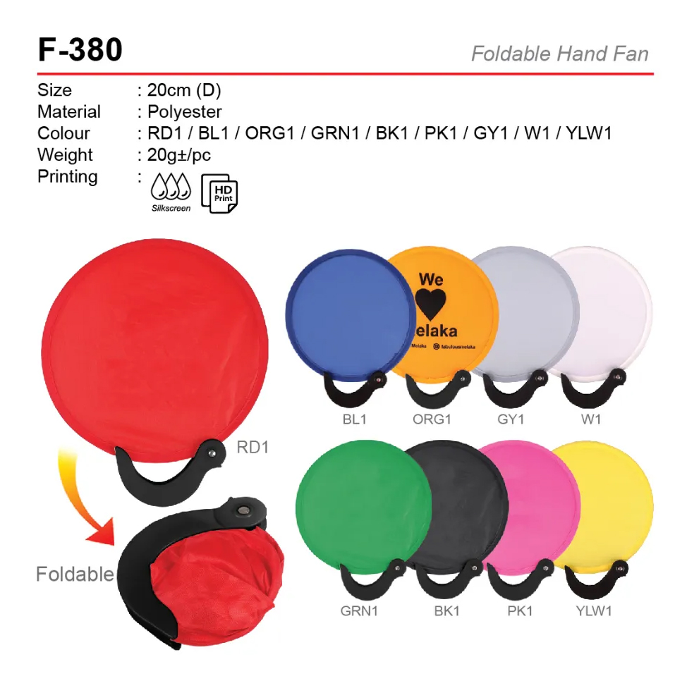 foldable-hand-fan-F-380 foldable hand fan f-380