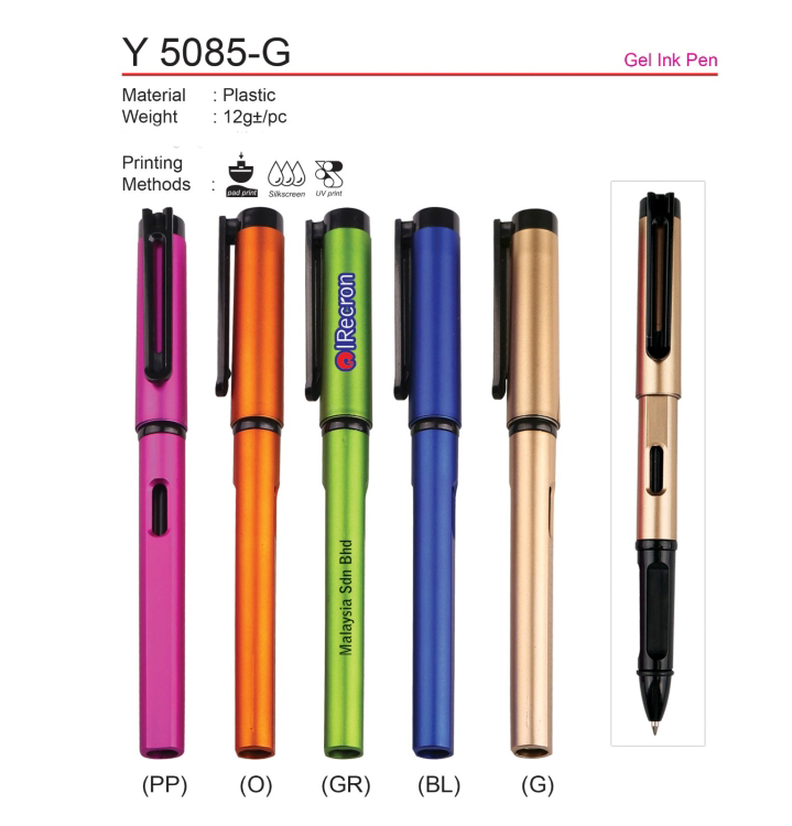 gel-ink-pen-Y5085-G gel ink pen Y5085-G
