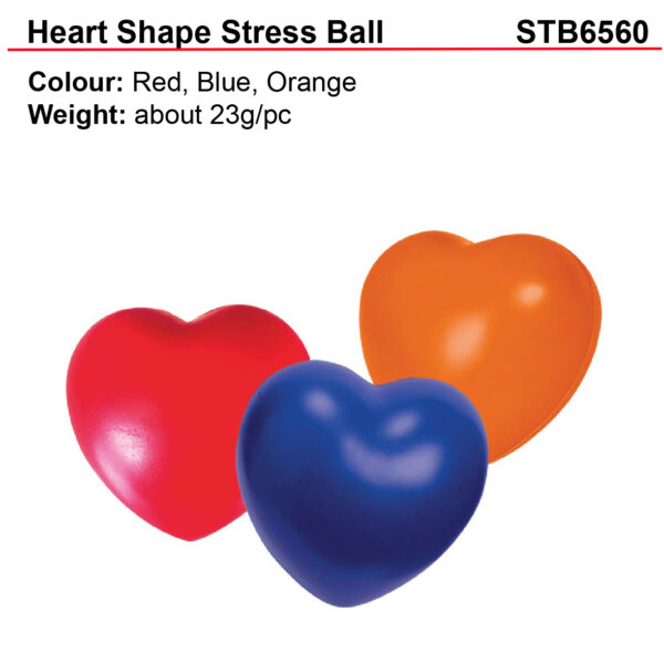 love shape stress ball STB6560