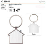 House Shape Keychain (C890-II)