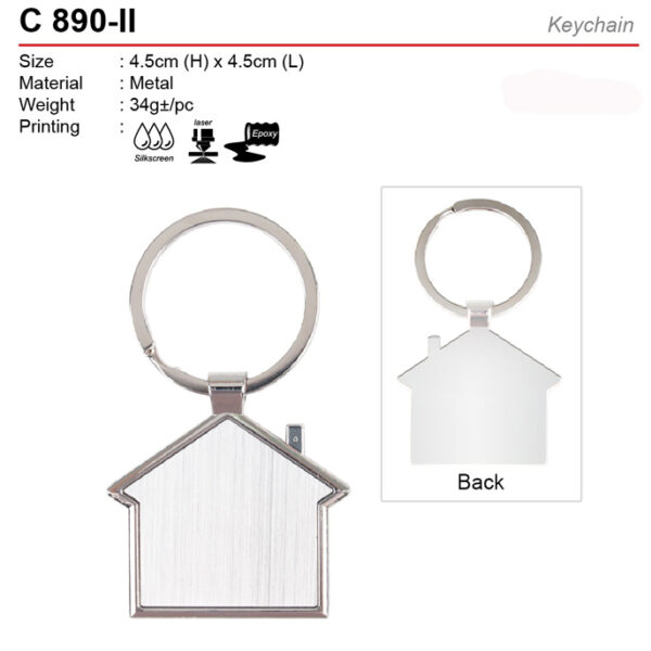 House Shape Keychain (C890-II)