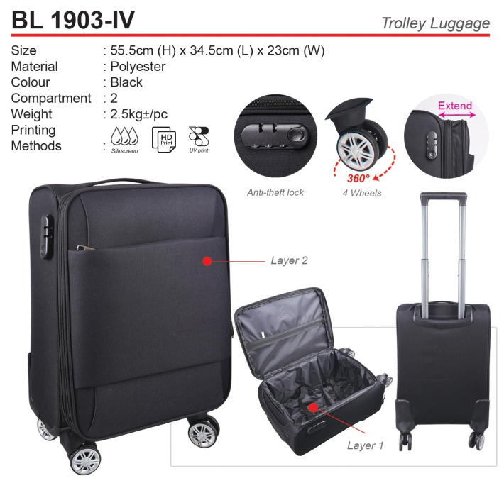 trolley-luggage-bag-BL1903-IV Trolley Luggage (BL1903-IV)