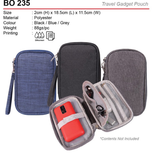 Travel Gadget Pouch (BO235)