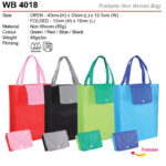 Foldable non woven bag WB4018