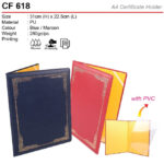 PU A4 certificate holder CF618