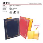 PU certificate holder CF618