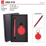 Pen and keychain set GBA516