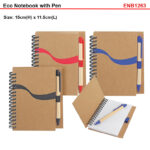 eco notebook with pen ENB1263
