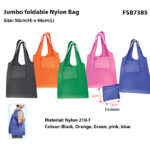 jumbo foldable nylon bag FSB7385