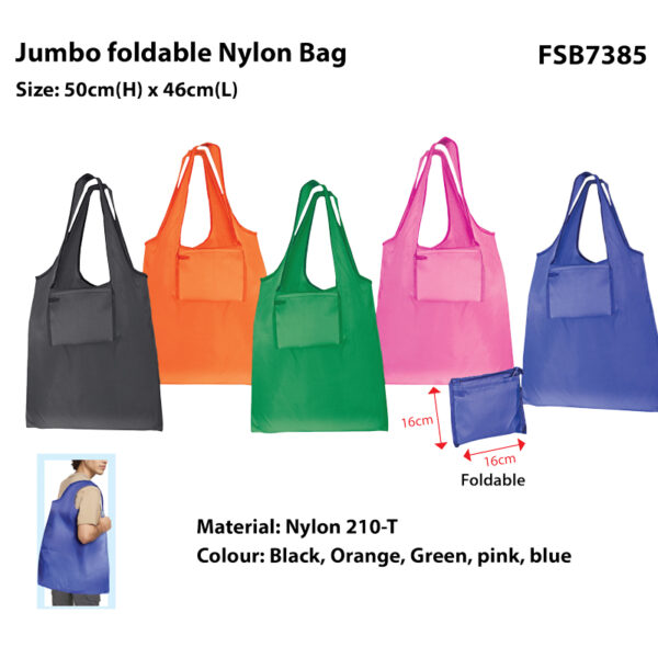 jumbo foldable nylon bag FSB7385
