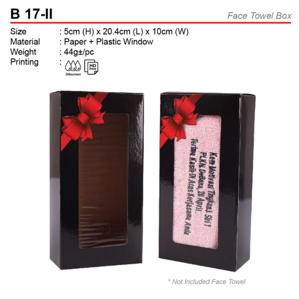 Face towel box B17-II