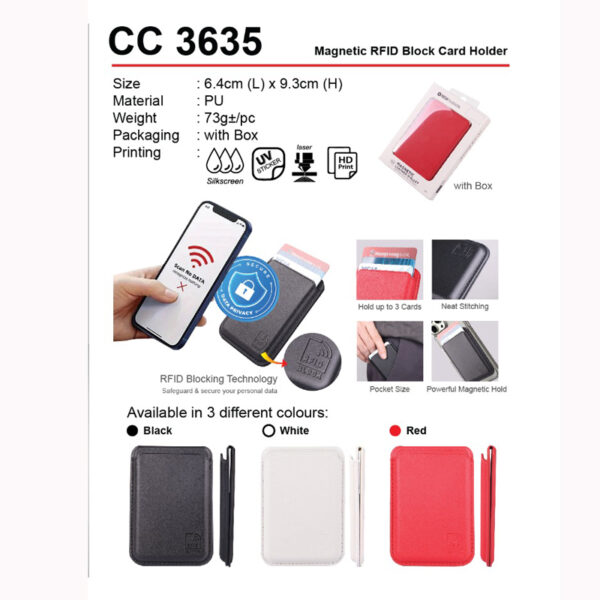 RFID Block Card holder CC3635