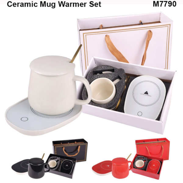 Ceramic mug warmer set M7790