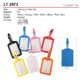 Budget PU Luggage tag LT2973