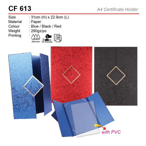 A4 certificate holder CF613