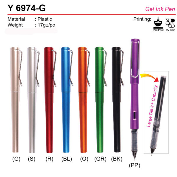 Gel ink pen Y6974-G