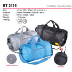 foldable travelling bag BT3116