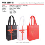 laminated non woven bag WB2685-II