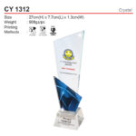 crystal trophy CY1312