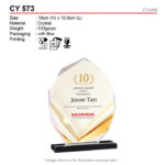 Crystal Trophy CY573