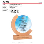 crystal trophy CY788