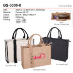 canvas bag BS-3330-II