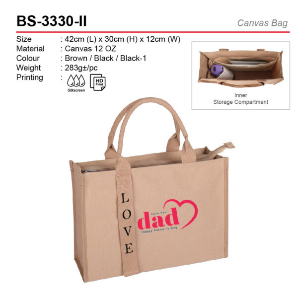 canvas bag BS-3330-II