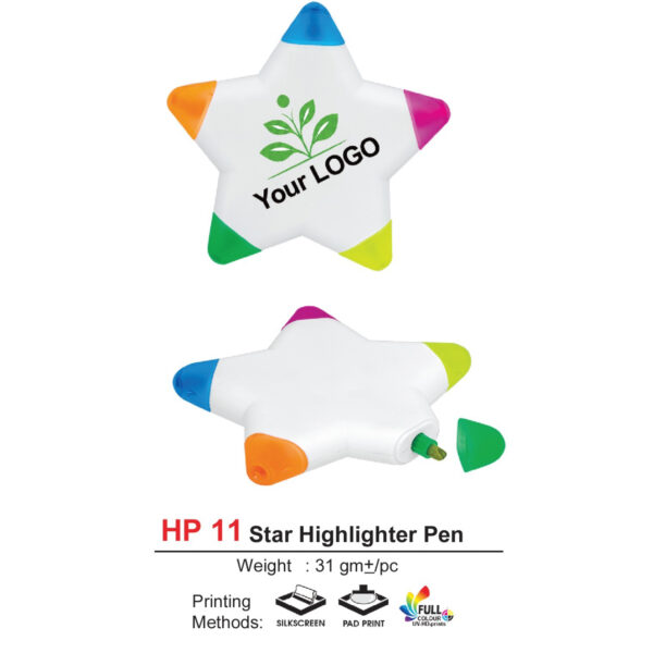 star shape highlighter HP11