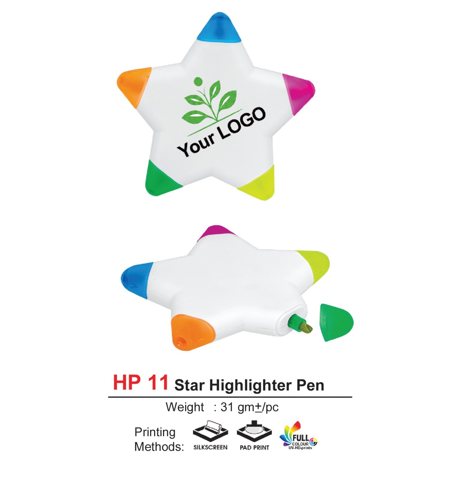star-shape-highlighter-HP11 star shape highlighter HP11