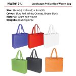 landscape non woven bag NWB012-U