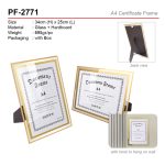 A4 Certificate Frame (PF-2771)