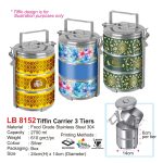 tiffin carrier 3 tiers LB8152