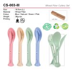 Wheat fiber Cutlery Set (CS-003-III)